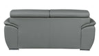 4571 Modern Genuine Leather Sofa - Dark Grey - SKU 4571-S-GREY - view 4
