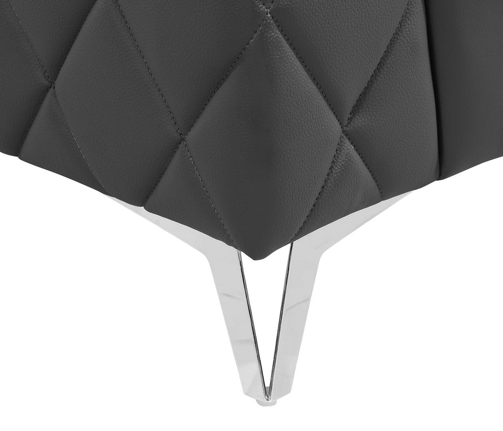 1140 Divanitalia Chair with Adjustable Headrest in Top-grain Italian Leather