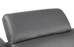 1116 Divanitalia 2-Piece Modular Power Reclining Loveseat in Top Grain Italian Leather with 2 Power Recliners & Power Headrests