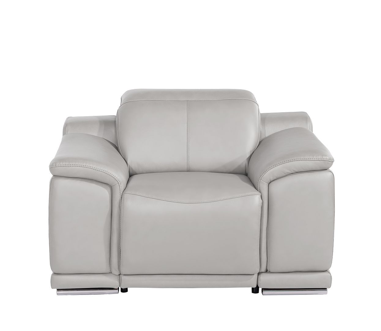 2679 Power Reclining Chair with Power Headrest in Genuine Leather