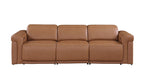 1126 Divanitalia 3-Piece Modular Power Reclining Sofa in Top Grain Italian Leather with 2 Power Recliners & Power Headrests