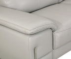 636 Divanitalia Dark Gray Sofa in Top-grain Italian Leather