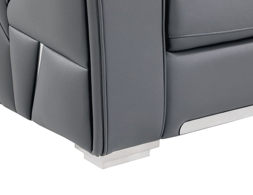 1120 Divanitalia Sofa with Adjustable Headrest in Top-grain Italian Leather