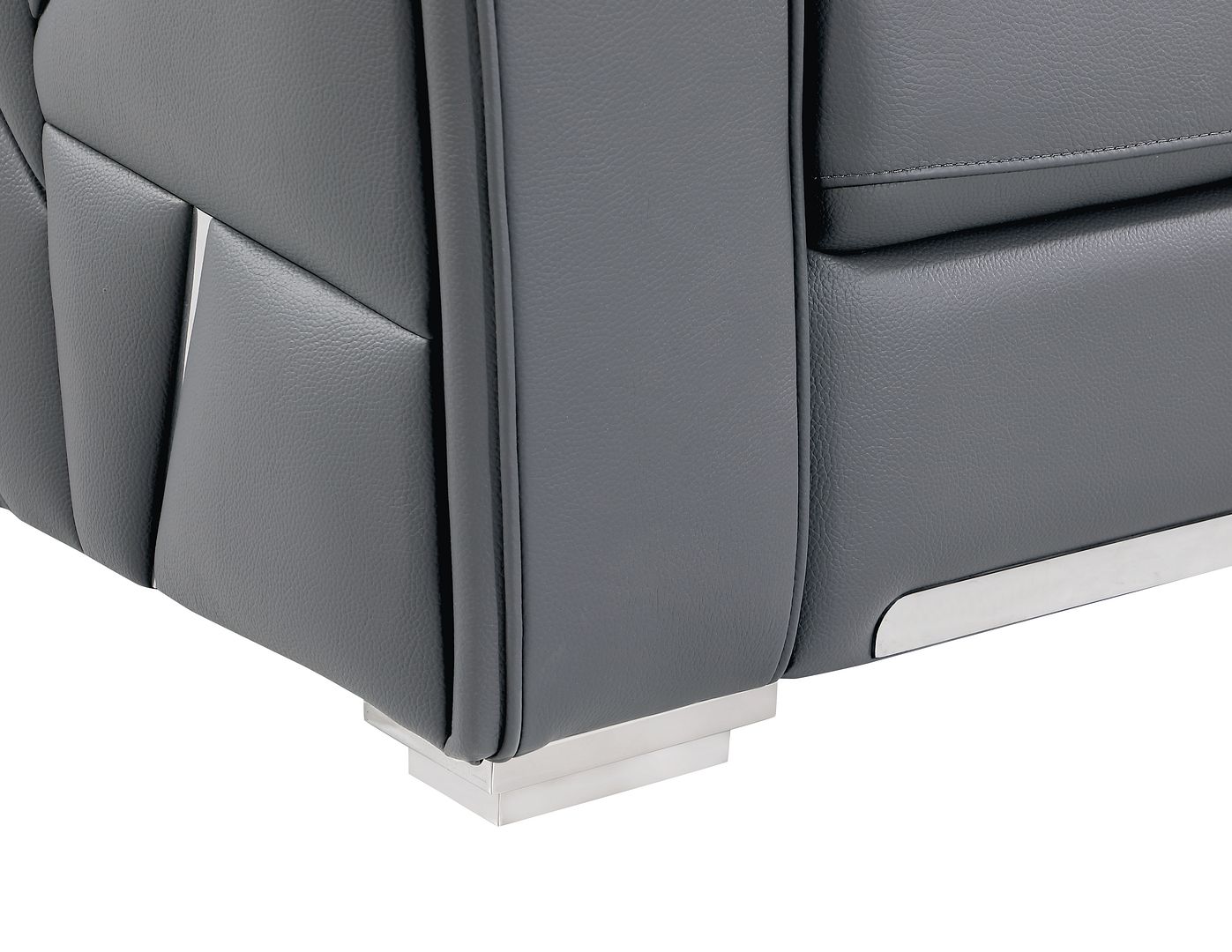 1120 Divanitalia Sofa with Adjustable Headrest in Top-grain Italian Leather