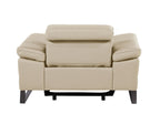 1246 Divanitalia Power Reclining Arm Chairwith Power Headrests - Top Grain Italian Leather