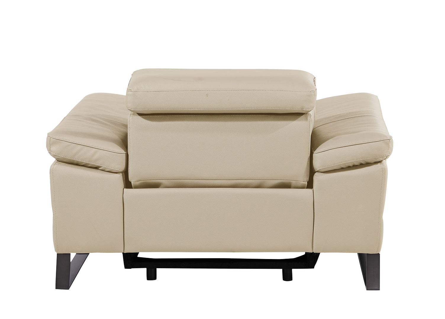 1246 Divanitalia Power Reclining Arm Chairwith Power Headrests - Top Grain Italian Leather