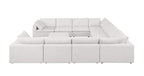 1100 Divanitalia 11-Piece U-Shaped Sectional Sofa in Top-grain Italian Leather