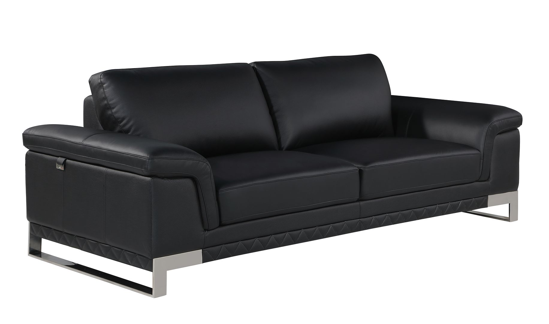 411 Divanitalia Sofa in Top-grain Italian Leather