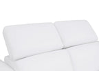 990 Divanitalia Power Reclining Sofa with Power Headrest in Top-grain Italian Leather - White - SKU 990-WHITE-S - view 9