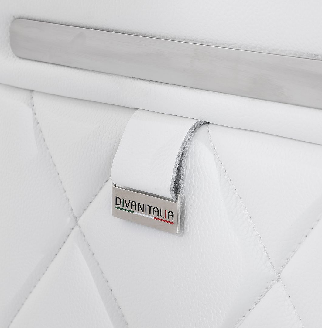 1140 Divanitalia Sofa with Adjustable Headrest in Top-grain Italian Leather