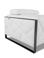 903 Divanitalia Loveseat with Adjustable Headrest in Top-grain Italian Leather