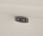 989 Divanitalia Power Reclining Sofa with Power Headrest in Top-grain Italian Leather
