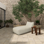 Lirio Outdoor Chaise Cream