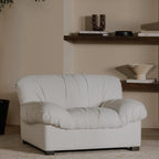 Halston Lounge Chair Flecked Oat