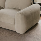 Berga Sectional Right Pebble