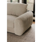 Berga Sectional Left Pebble
