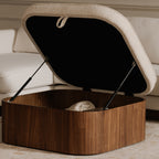 Sonny Ottoman Walnut