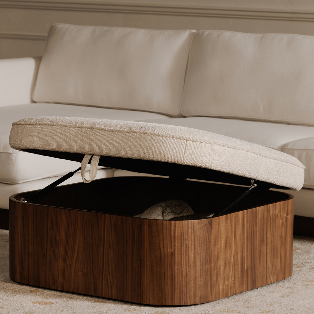 Sonny Ottoman Walnut