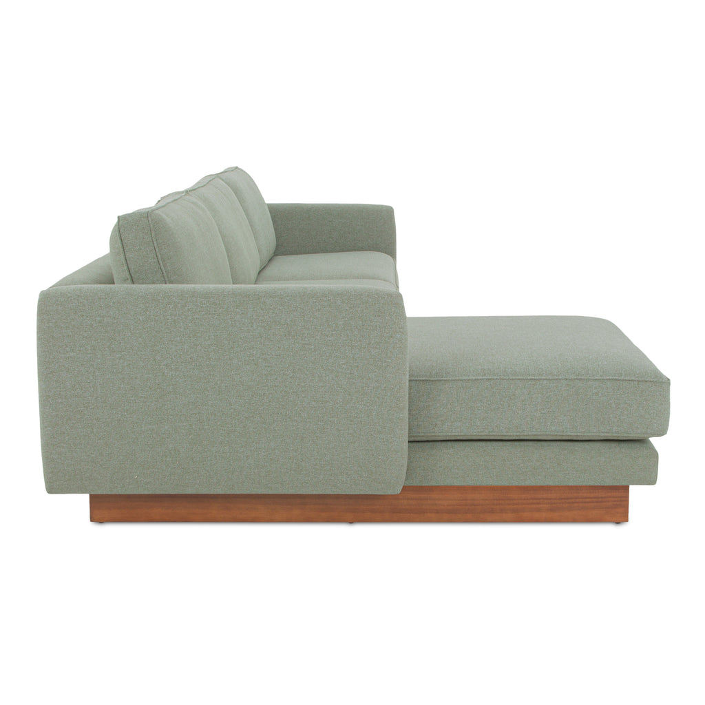 Vernon Left Sectional Sage