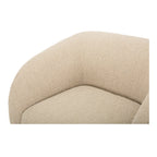 Faye Accent Chair Beige Boucle
