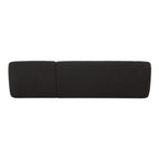 Faye Right Sectional Black Boucle