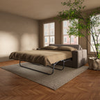 Kiran Sleeper Sofa Warm Charcoal