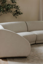 Fraser Right Arm Facing Sofa Off White