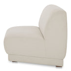 Fraser Wedge Slipper Chair Off White