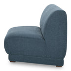 Fraser Wedge Slipper Chair Deep Blue