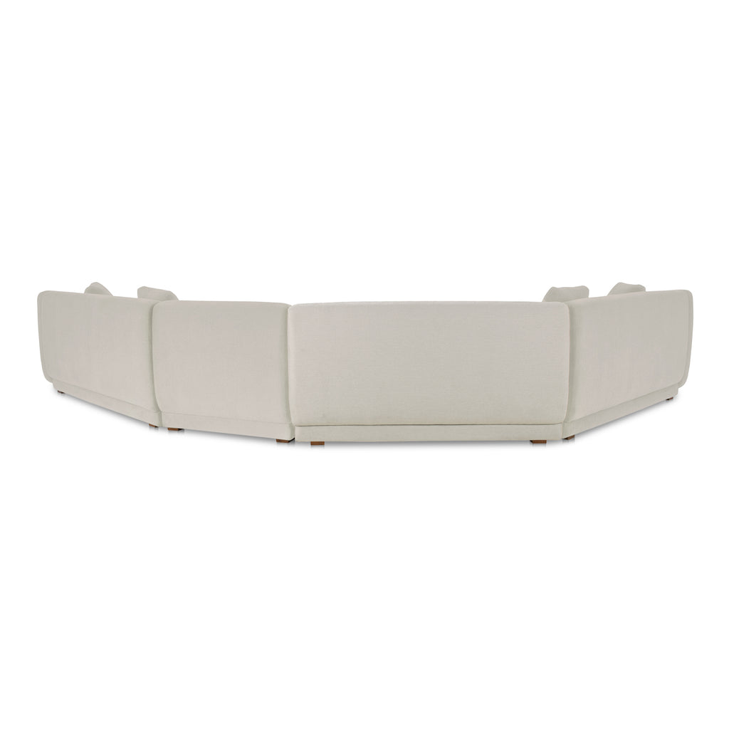 Fraser 4 Piece Modular Sectional White