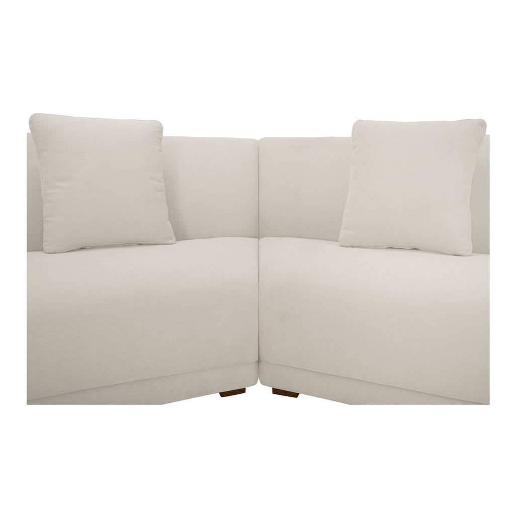 Fraser 5 Piece Modular Sectional White