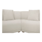 Fraser 5 Piece Modular Sectional White