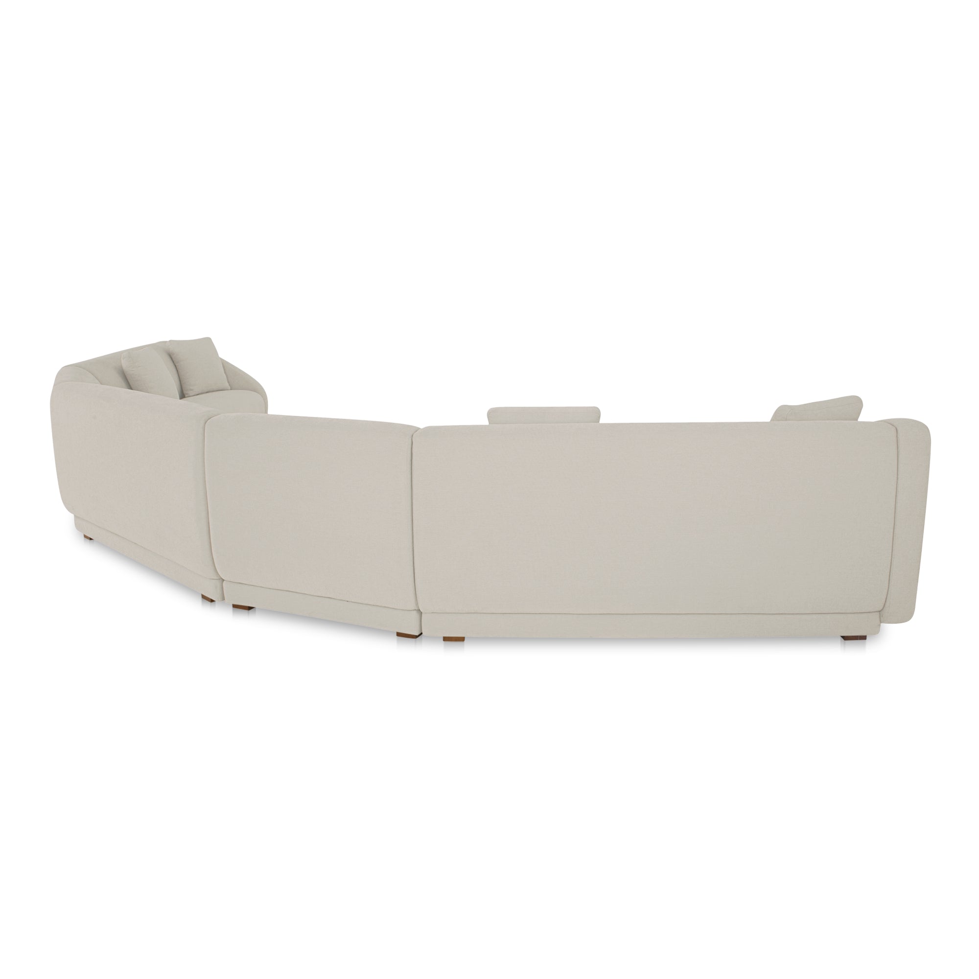 Fraser 5 Piece Modular Sectional White