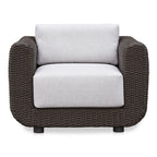 Soma Outdoor Accent Chair Dark Brown