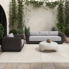 Soma Outdoor Sofa Dark Brown
