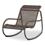Lyra Outdoor Rocking Chair Brown