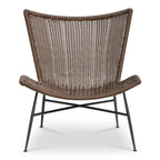 Paige Outdoor Accent Chair Brown