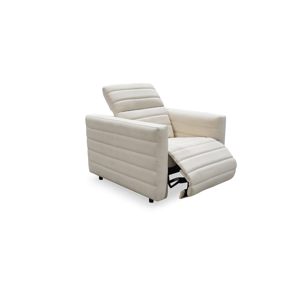 Juno Power Recliner Chair Off White