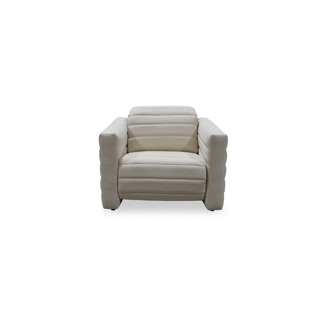 Juno Power Recliner Chair Off White
