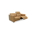 Juno Power Recliner Sofa Tan Leather