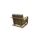 Eckersley Lounge Chair Olive Leather