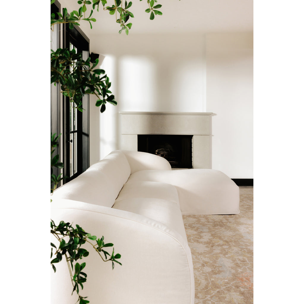 Isla Left Arm Facing Chair Beige