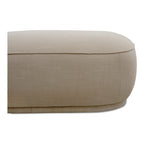 Marion Square Ottoman Beige