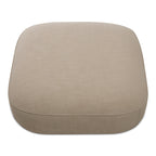 Marion Square Ottoman Beige