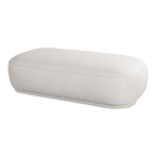 Marion Rectangular Ottoman White