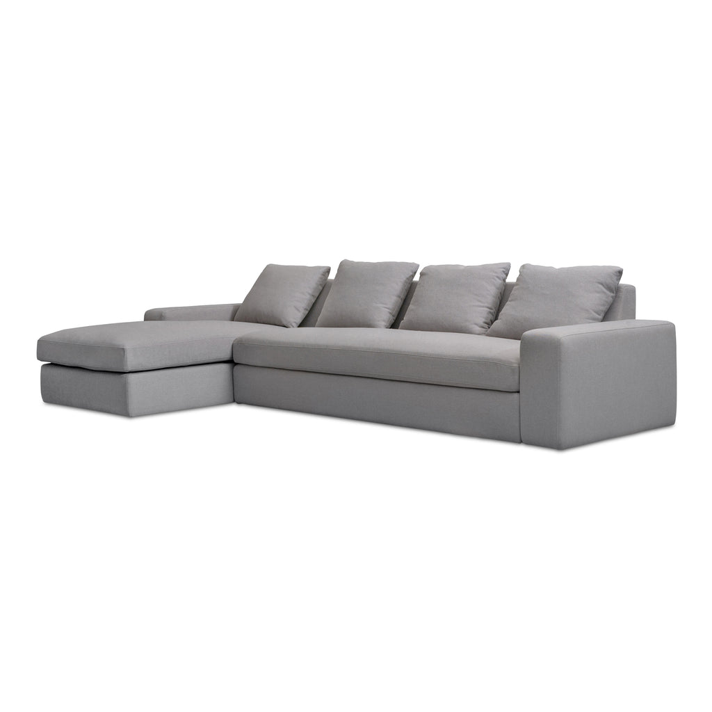 Thomas Left Sectional Grey