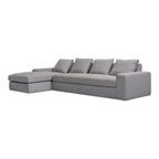 Thomas Left Sectional Grey