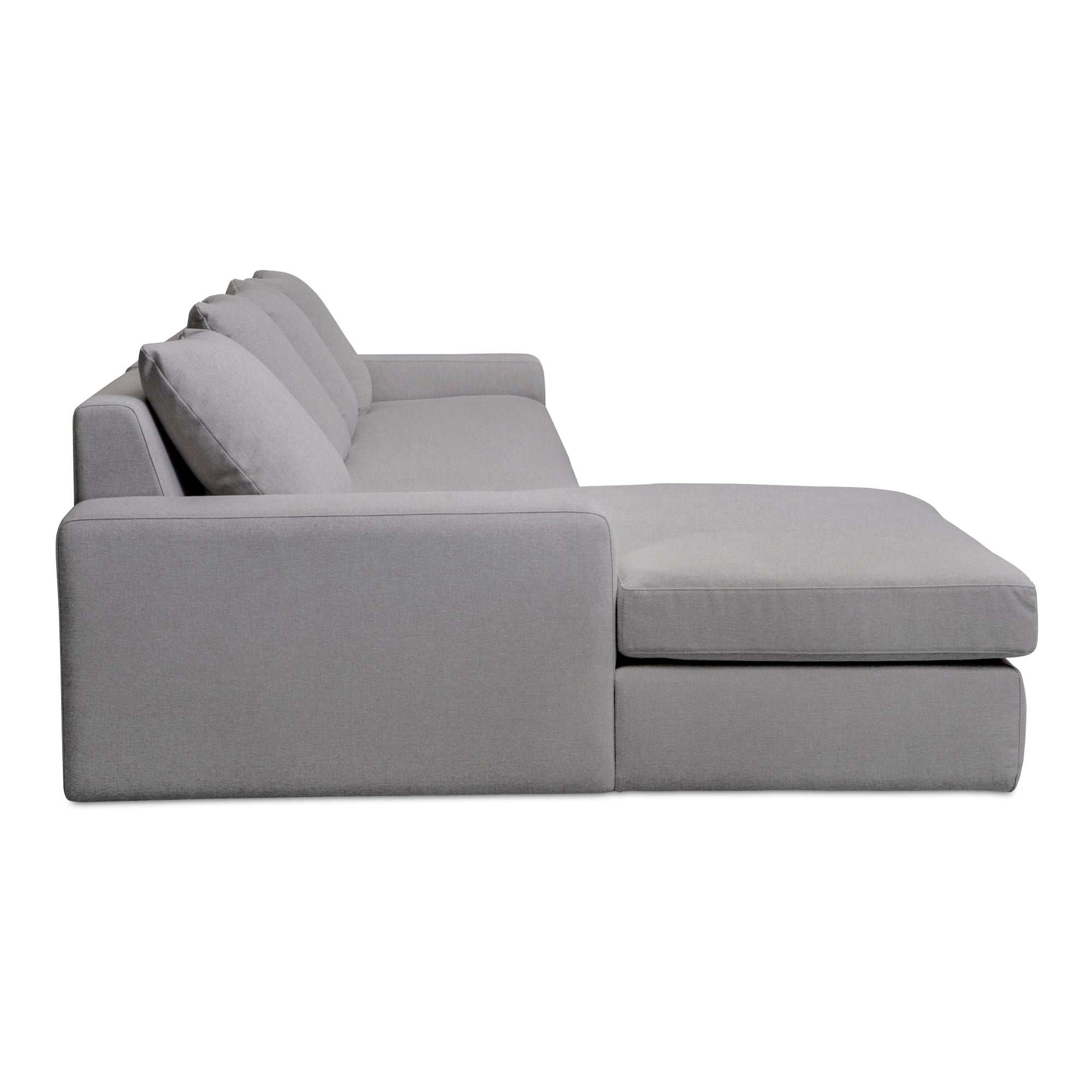 Thomas Left Sectional Grey
