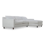 Hutton Right Sectional White
