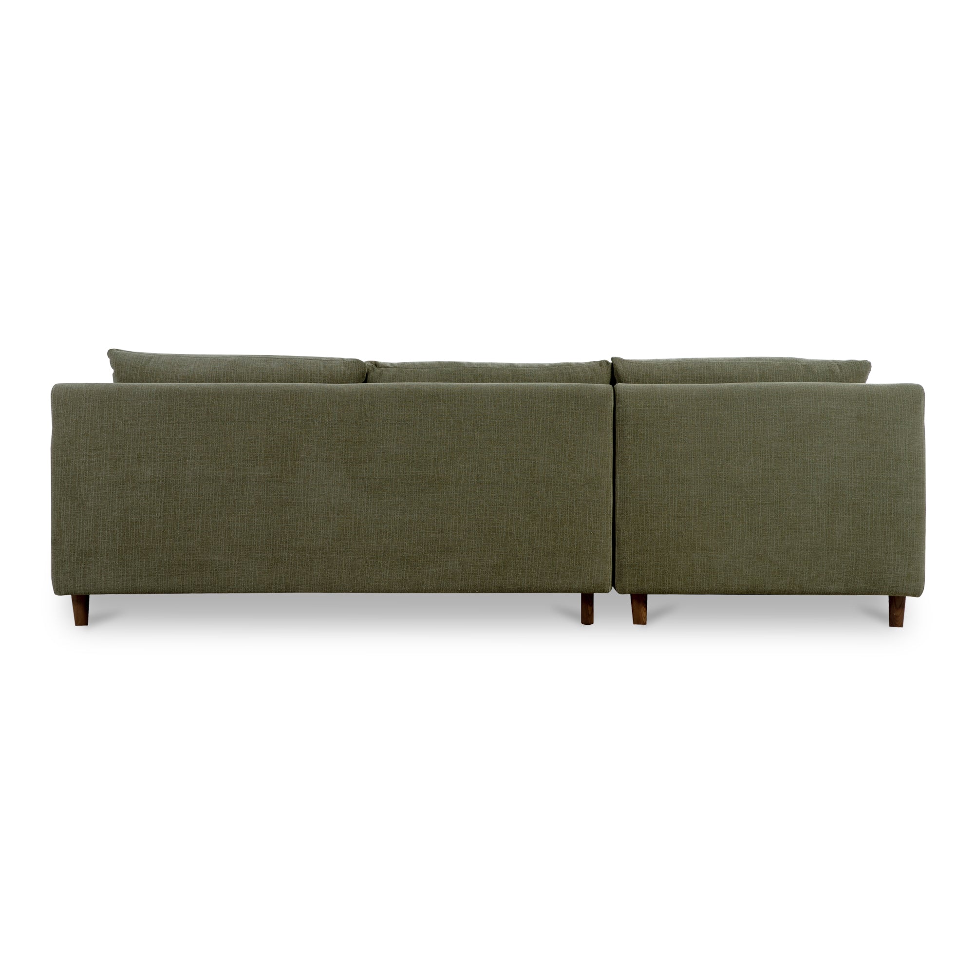 Hutton Left Sectional Olive